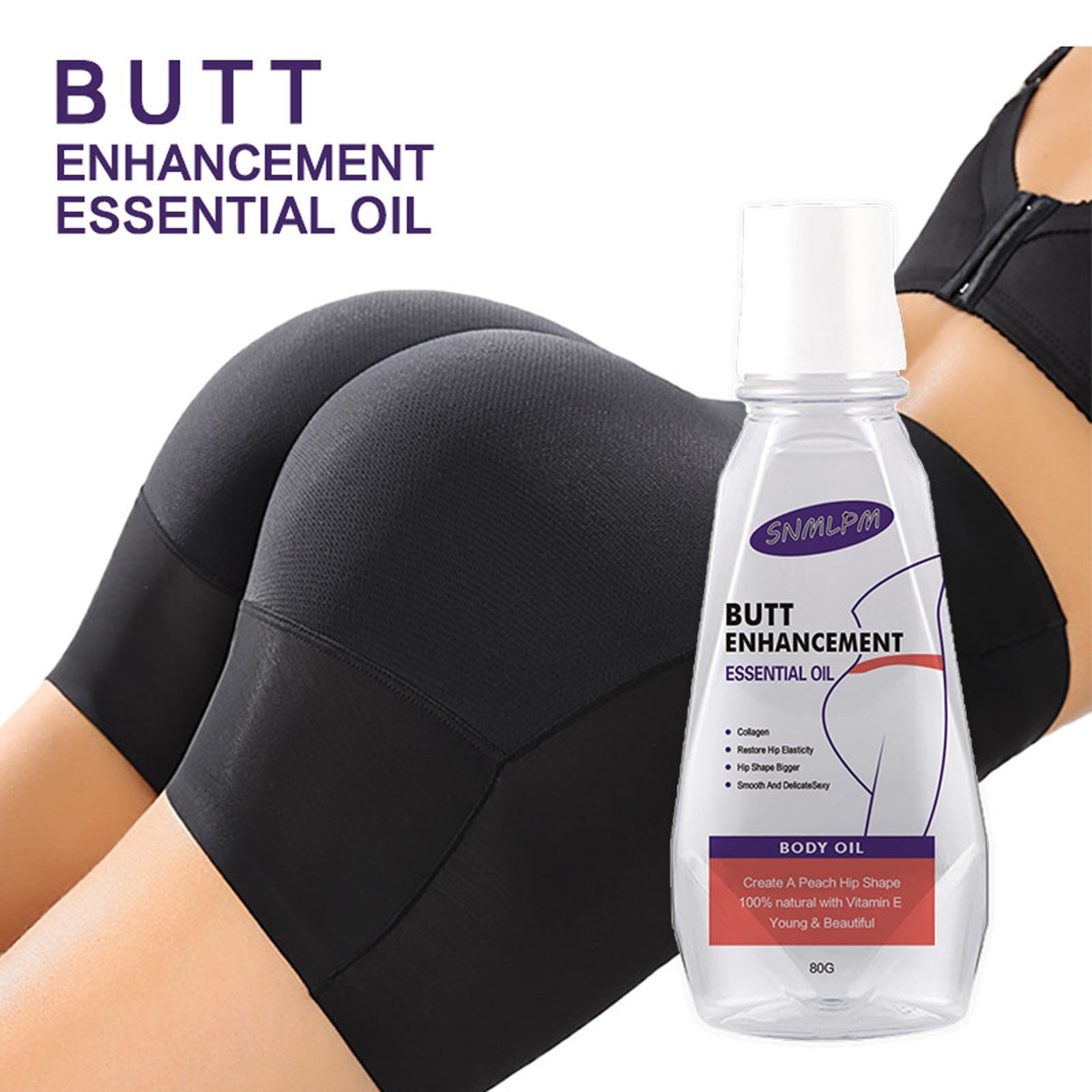 Ejwqwqe Hip Lifting And Buttock Enriching Essential Oil Can Lift