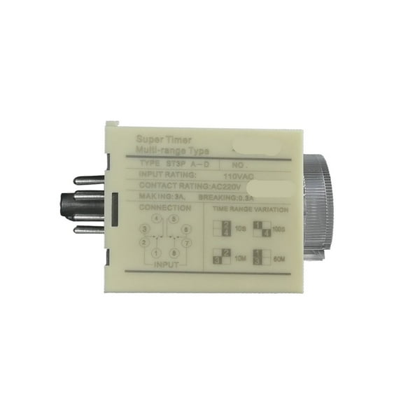 EJYWPSWD 220v St3pa-A/B/C/D/E/F/G Time Relay 220v Timer Relay 8 Pins off Delay