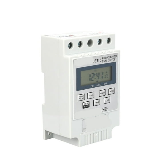 EJYWPSWD 220v Timer Switch Relay 24 Hours Timer Switch with 10 Times per Day Time Set Range 1min-168h with Video