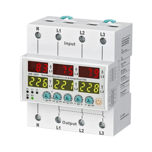 EJYWPSWD AVRXXTF 380V Nuetral  and Voltage Protection Relay 63A