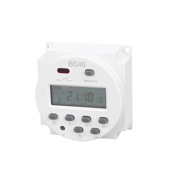 EJYWPSWD CN101A Digital Timer Programmable Timer Switch Relay 16A AC 220V 230V 240V Digital LCD Time CN101 Timer DC12V DC24V