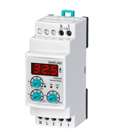 EJYWPSWD DAKR-XXD Digital Single Phase Auto Reset Overload Relay