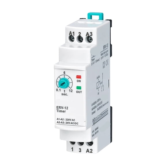 EJYWPSWD ERV12 on Delay Time Relay Electronic Adjustable