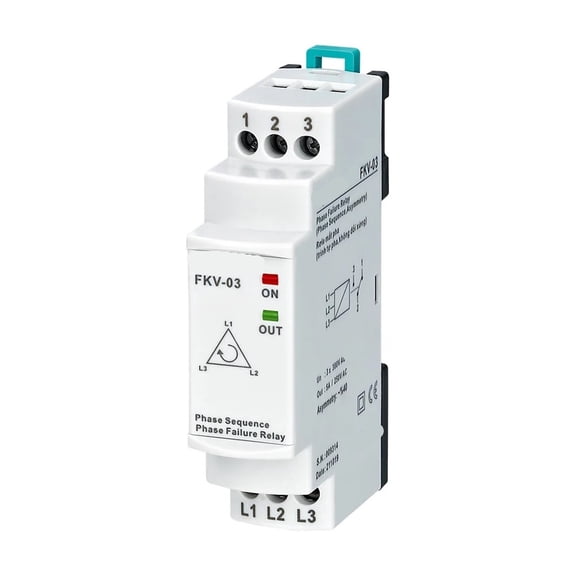EJYWPSWD FKV03 380VAC NonNeutual Three Phase Failure Phase Asymmetry Sequence Relay