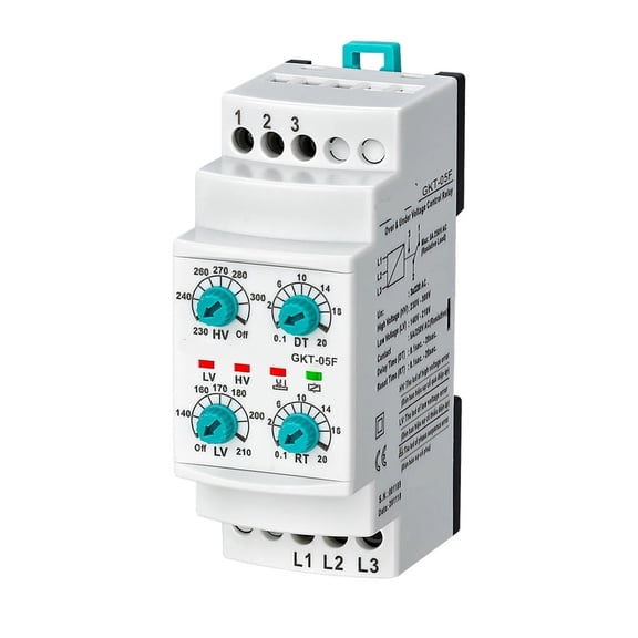 EJYWPSWD GKT05F 220VAC NonNeutual Three Phase Failure Phase Sequence Voltage Relay