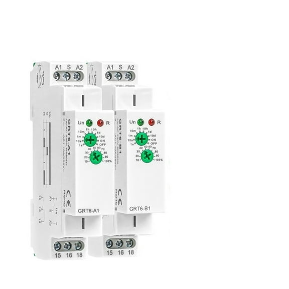EJYWPSWD GRT6-AB Delay on Delay off Time Relay Electronic Type 10A AC230V OR AC/DC24V-240V Time Relay 24V 220V