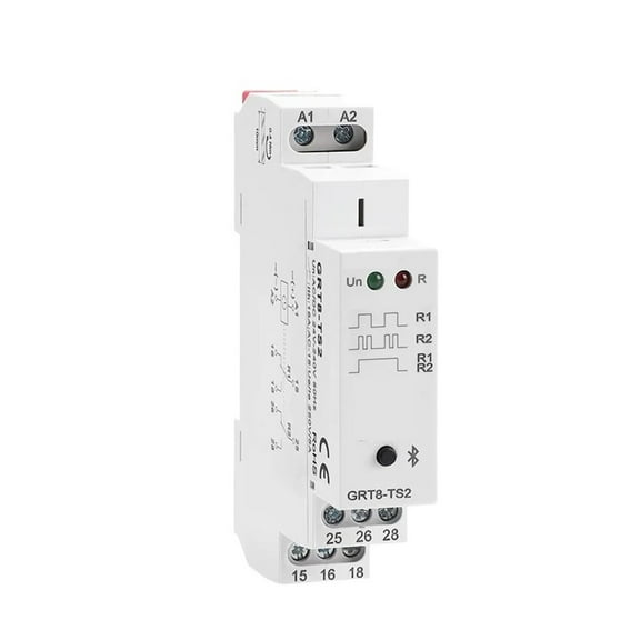 EJYWPSWD GRT8-TS Time Control Relay AC/DC24V-240V Power on off Timer Switch 16A Mobile Control APP
