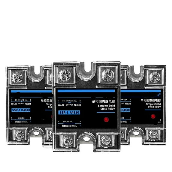 EJYWPSWD SSR-25DA SSR-40DA SSR-40AA SSR-40DD SSR 10A 25A 40A 60A 80A 100A DD DA AA Solid State Relay Module for PID Temperature Control