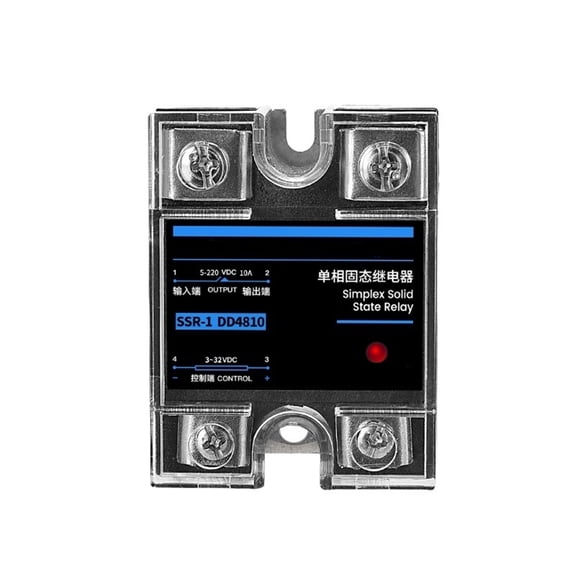 EJYWPSWD SSR-40DD SSR 10A 25A 40A 60A 80A 100A 120A DD Solid State Relay Module for PID Temperature Control