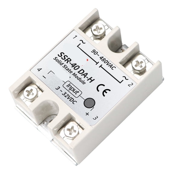 EJYWPSWD Solid State Relay Ssr-10da-H 10a Actually 3-32v Dc - 90-480v ...