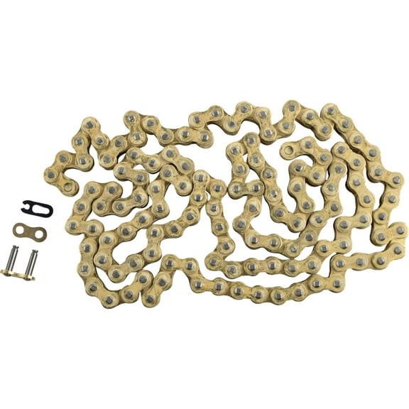 EK 428SHDR Gold Motorcycle/ATV Chain 132 Links (428SHDR-132G)