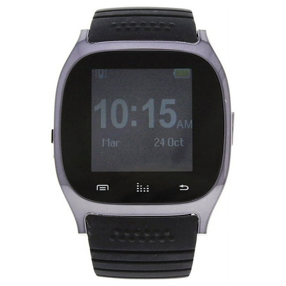 EK-B3 Montre Connectee Black Silicone Strap Smart Watch