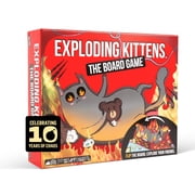 Exploding Kittens The Board Game - The Action Packed Party Game to Celebrate their 10th Birthday - for 2-6 Players Aged 7+