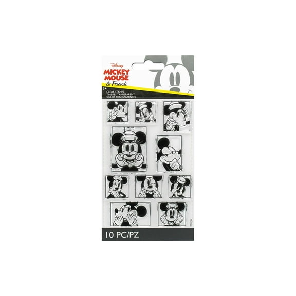 EK Disney Clear Stamps-Mickey & Minnie