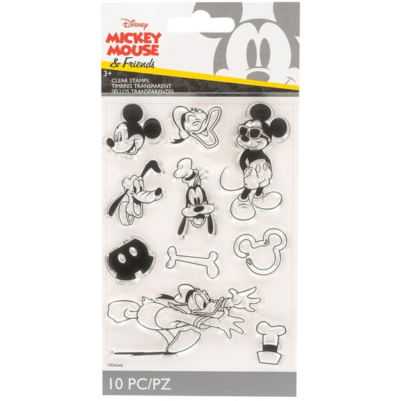 EK Disney Clear Stamps-Mickey Spectrum