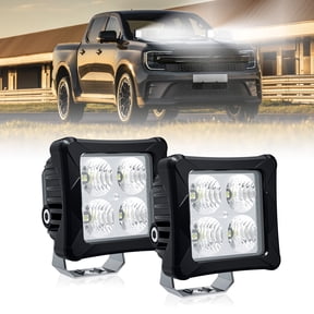 EK ENNOKING LED Flood Light Bar 40W Waterproof Offroad Cube Lights for Truck, SUV, ATV, UTV, Boat