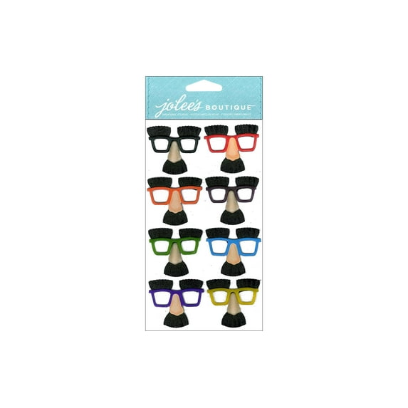 EK Jolee's Boutique Dressups Mini Noses & Glasses