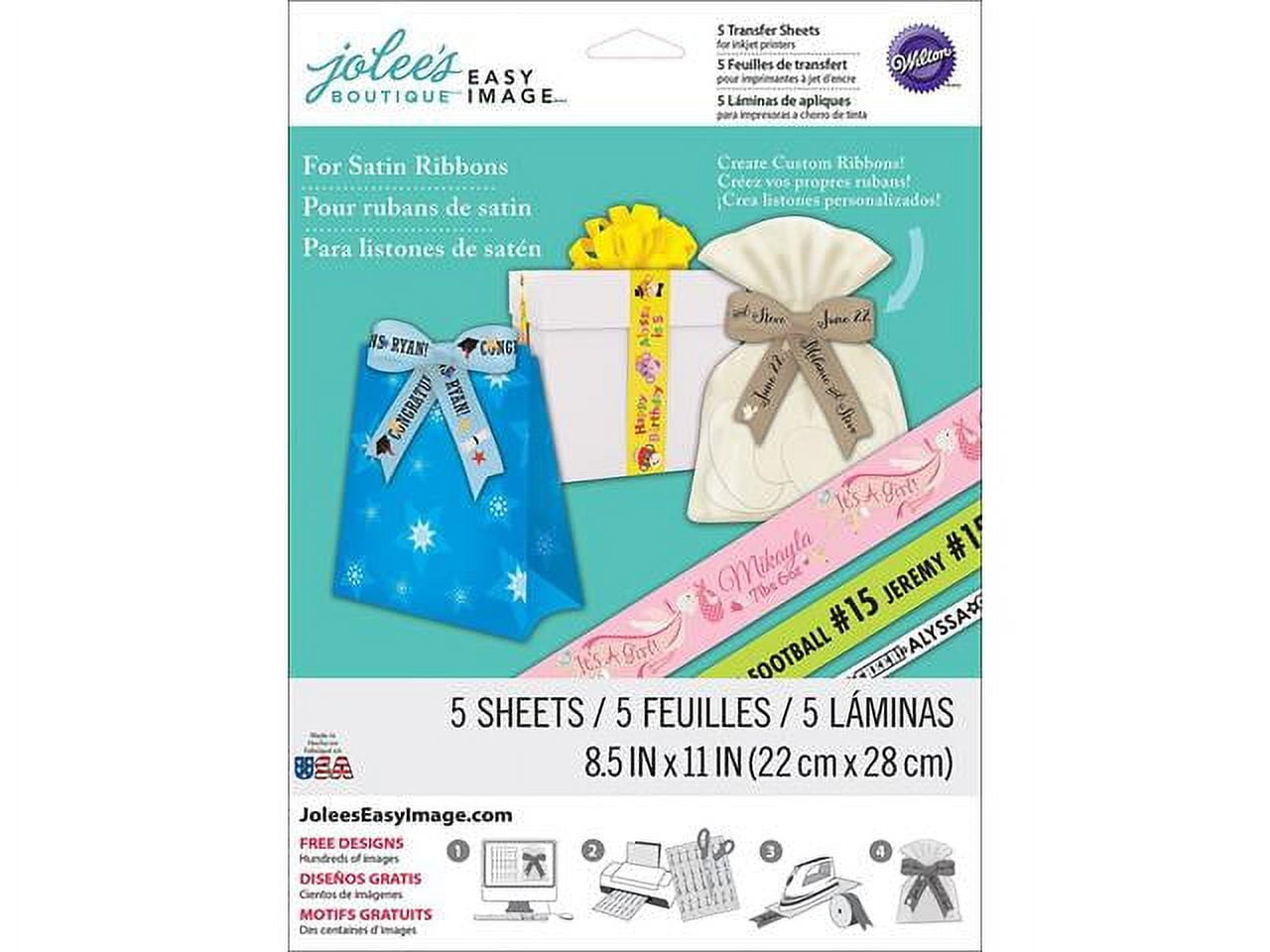 Jolee's Boutique® Easy Image® Transfer Paper, Light & Dark