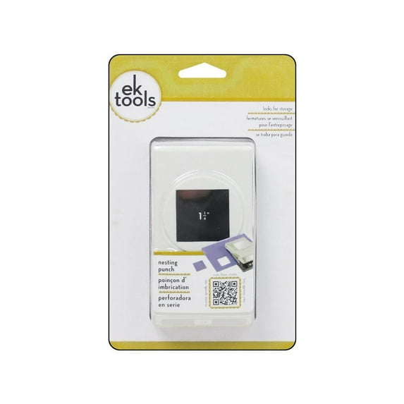 EK Paper Shapers Nesting Punch Square 1 1/4"