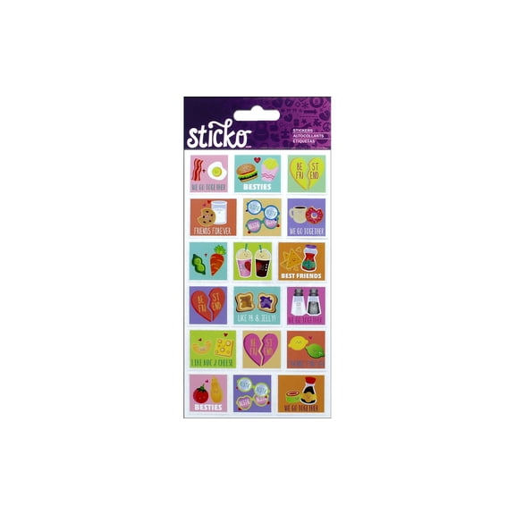 EK Sticko Sticker Besties Icons