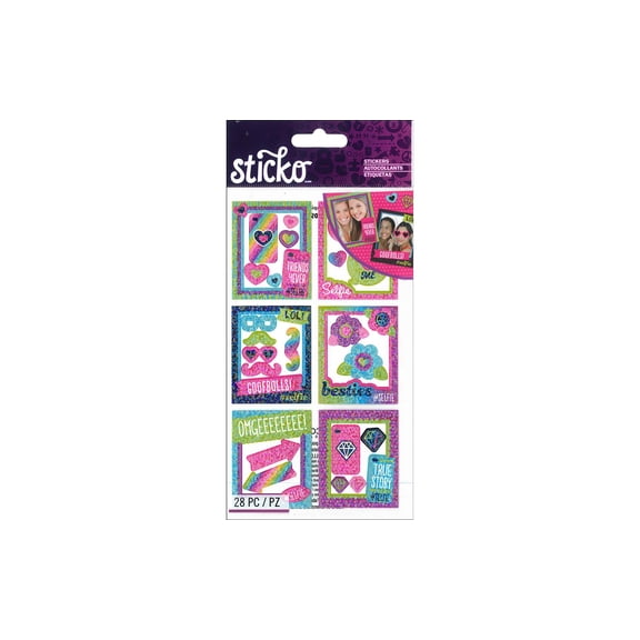 EK Sticko Sticker Frames Selfie Photo