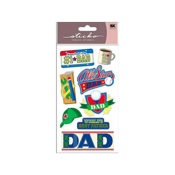 EK Sticko Sticker I Love You Dad