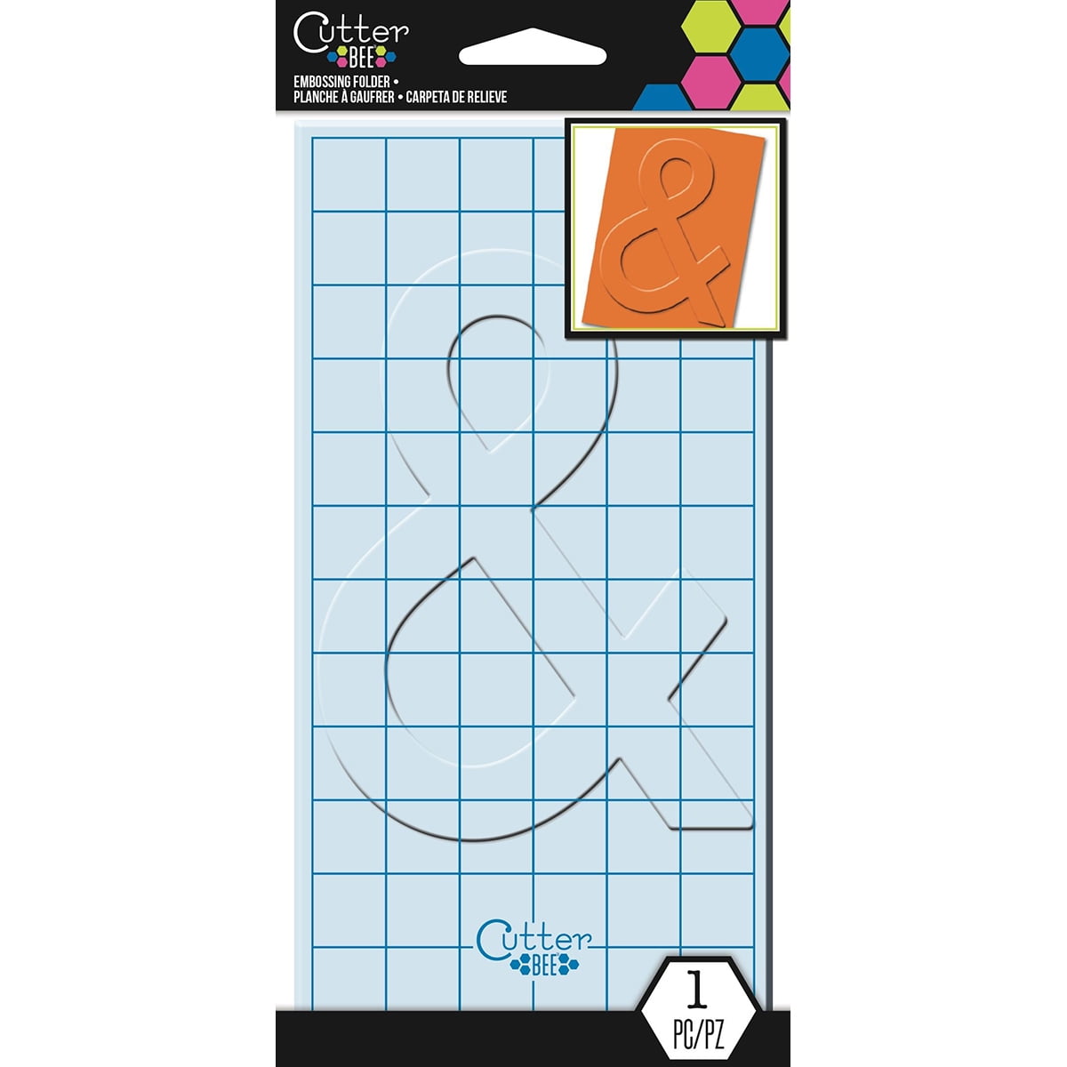 EK Success 5480041 Cutter Bee Embossing FoldersAmpersand