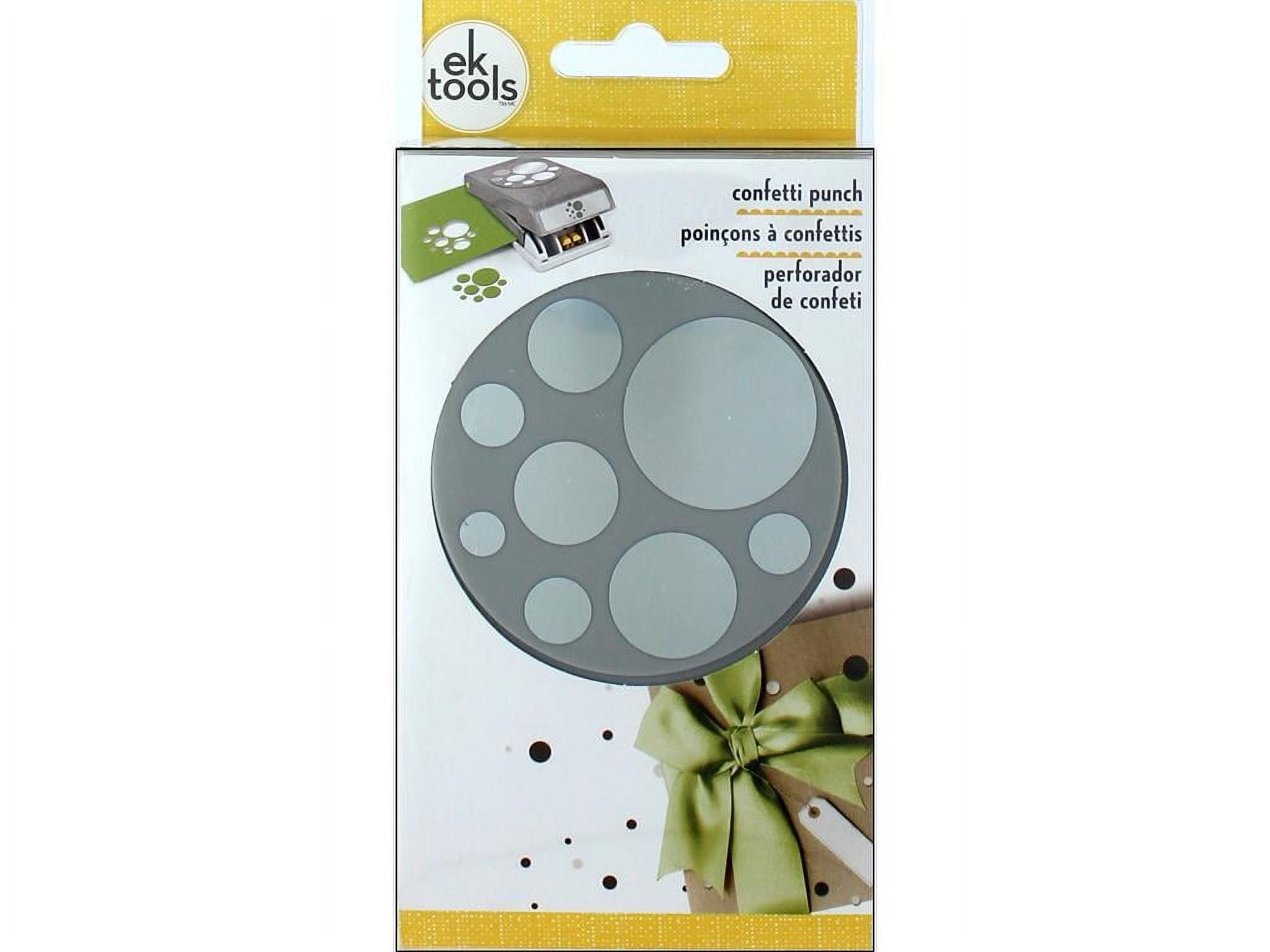 EK Success Paper Shapers Large Punch-Confetti Dots