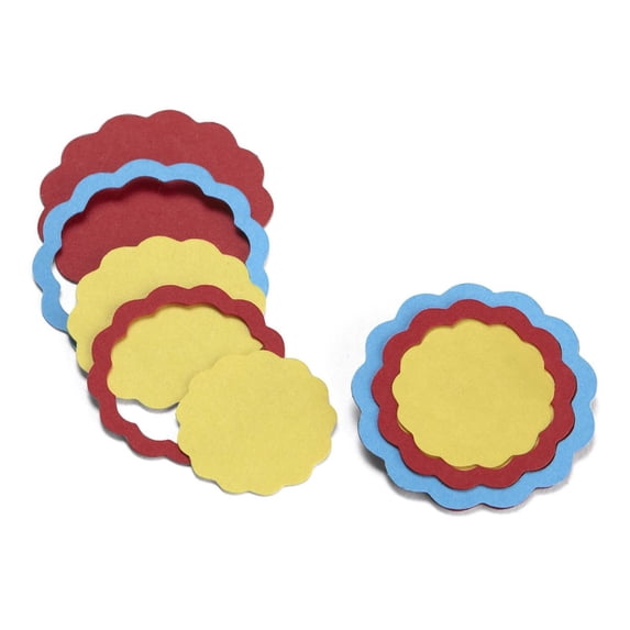 EK Success Tools (1-Pack) Layering Punch Scallop Circle, 1.5 inch E5490015