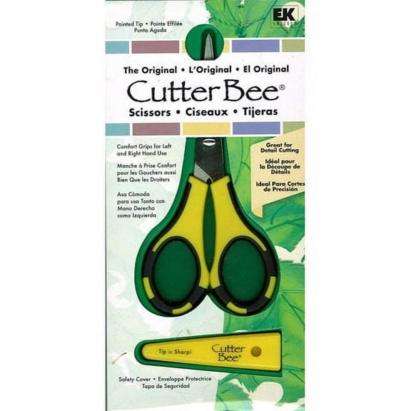 EK Success Tools Cutter Bee Precision Tip Scissors, 5 Inches