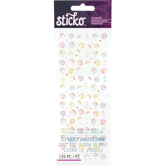 Sticko Tiny Stickers-Unicorn