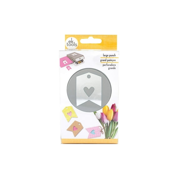 EK Tools Large Double Punch-Heart Tag