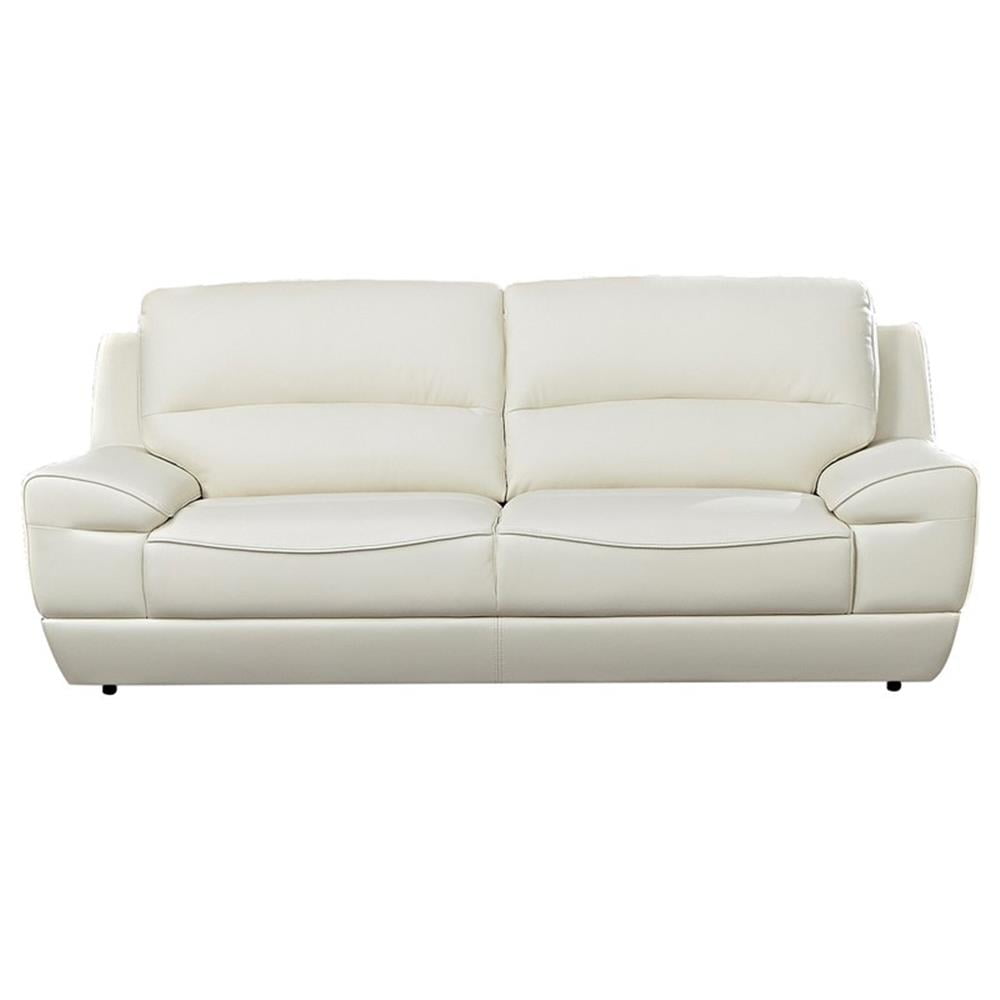 EK018 White Color With Italian Leather Sofa Walmart ek018-white-color-with-italian-leather-sofa-walmart