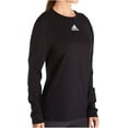 thumbnail image 1 of EK0324 Adidas Women's Amplifier Long Sleeve Crew Neck Black XL, 1 of 6
