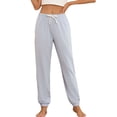 thumbnail image 1 of EK4YDNDS Womens Pajama Pants, Soft Lightweight Lounge PJ Bottoms with Pockets,(Light Blue,S), 1 of 1