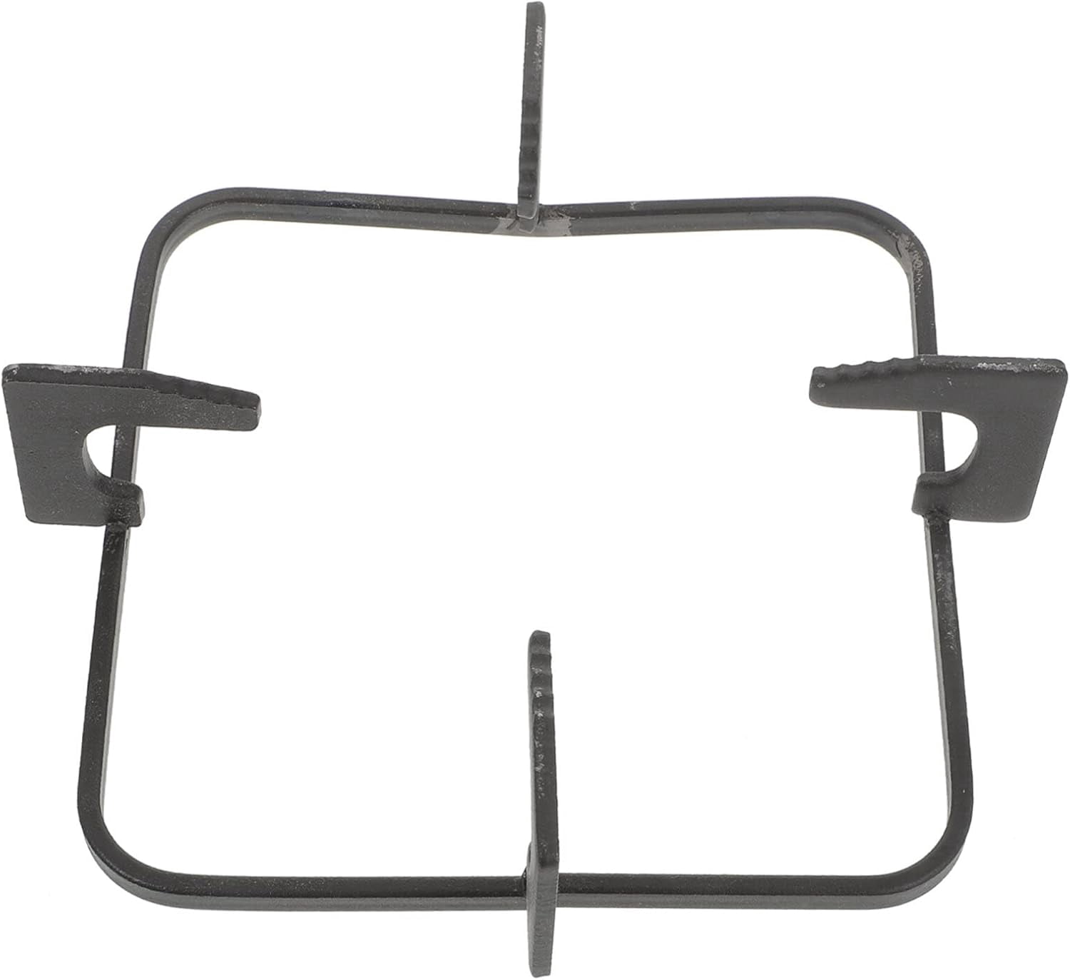 EKACO Cast Iron Wok Support Cooktop Range Pan Holder Stand Stove Rack Milk Pot Holder Kitchen Gas Stove Rack Accessories (Black)