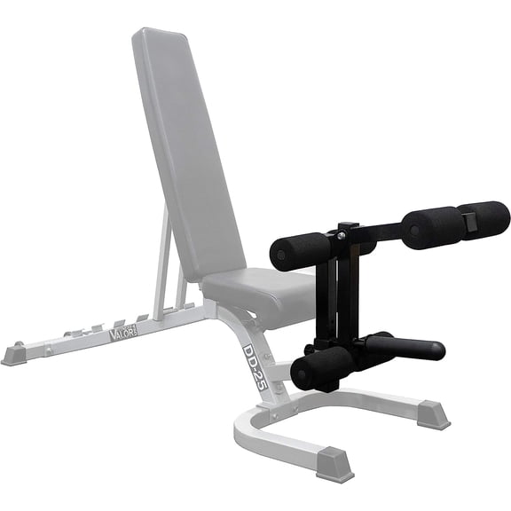 EKACO Leg Curl & Extension Attachment for Valor Compatible Benches - Home Gym Strength Training Equipment