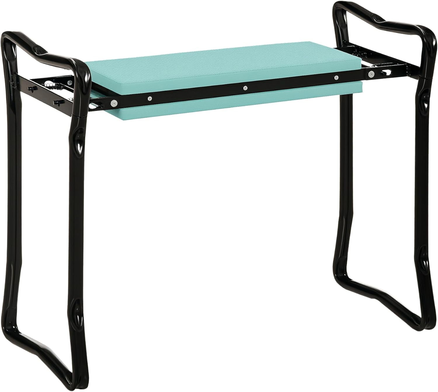 EKACO Padded Garden Kneeler and Seat Bench, Padded Foldable Garden Stool, Green
