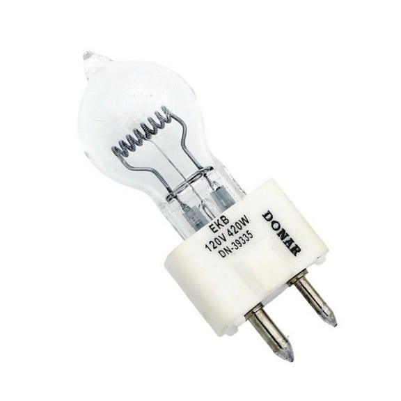 EKB 120V 420W Halogen Lamp, Spherical Bulb for Stage Studio and Slide Projector, 1 Piece