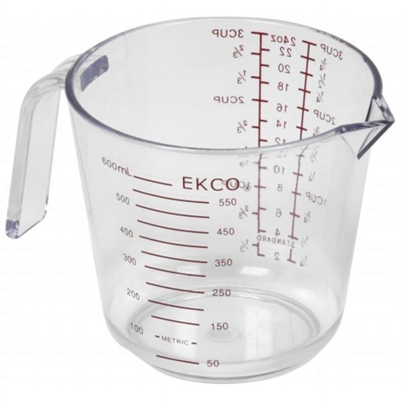 EKCO 3 Cup Plastic Measuring Cup - Walmart.com