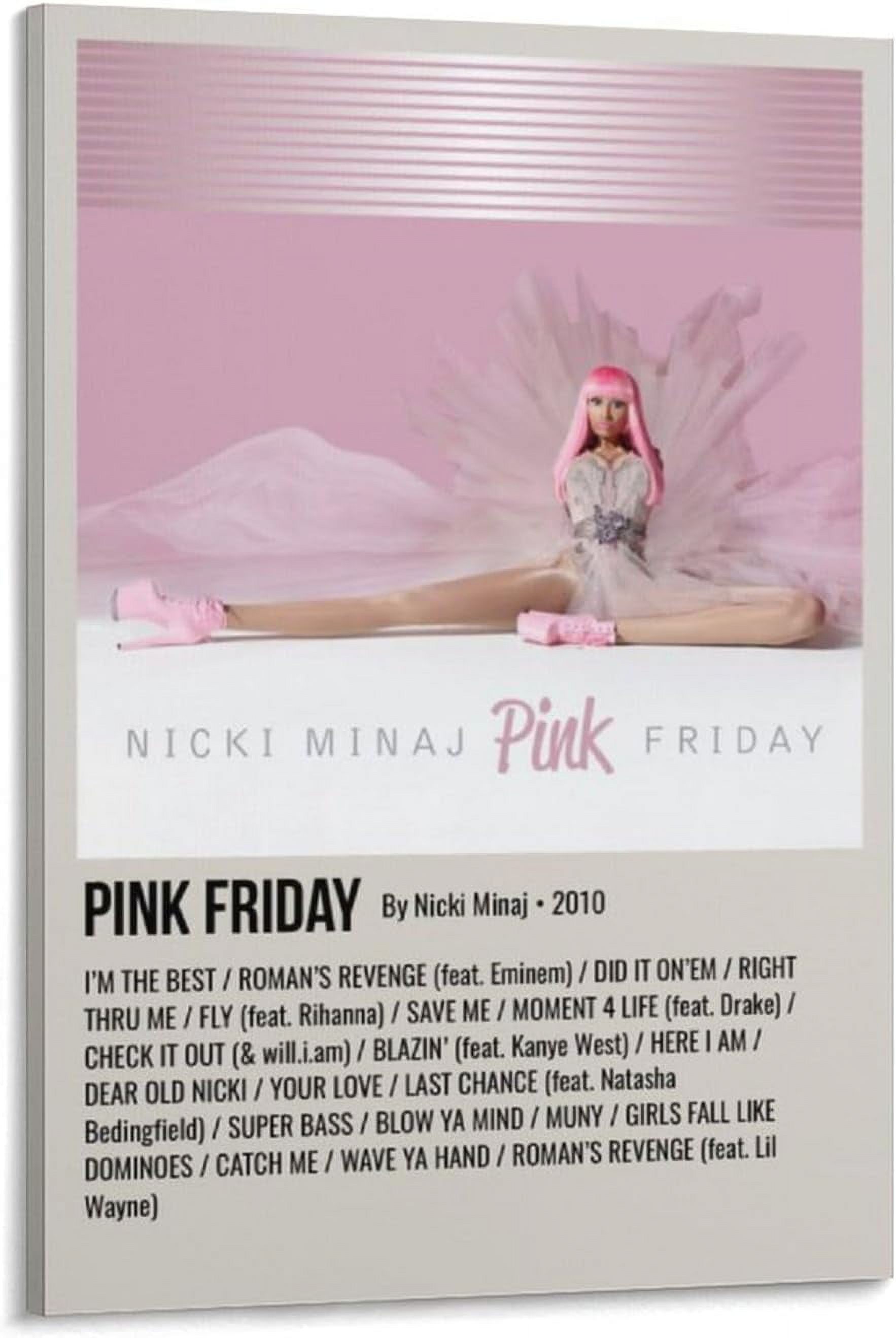 EKCOS Nicki Poster Minaj Pink Friday Complete Edition Music Album Cover ...