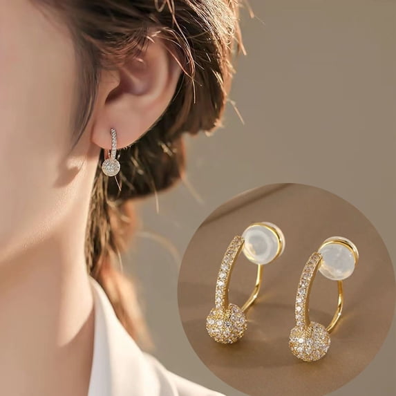 EKE Women’s Earrings Retro Vintage Elegant Design Lightweight Fashion Jewelry for Daily and Formal Wear