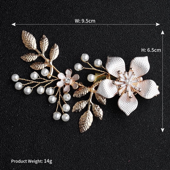 EKE Women’s Hair Clip Vintage Retro Back-Wear Elegant Hair Accessory with Fashion Texture