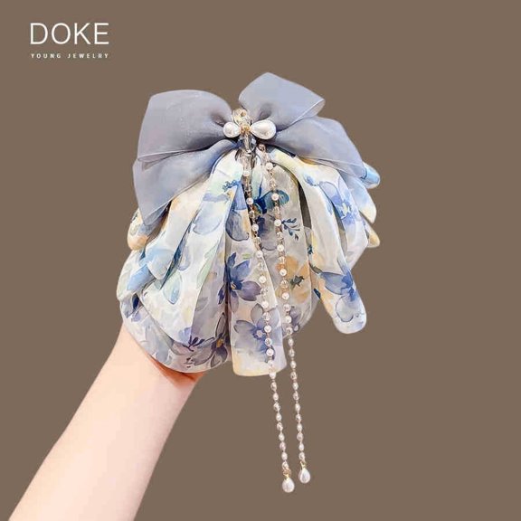 EKE Women’s Hair Clip Vintage Retro Back-Wear Elegant Hair Accessory with Fashion Texture