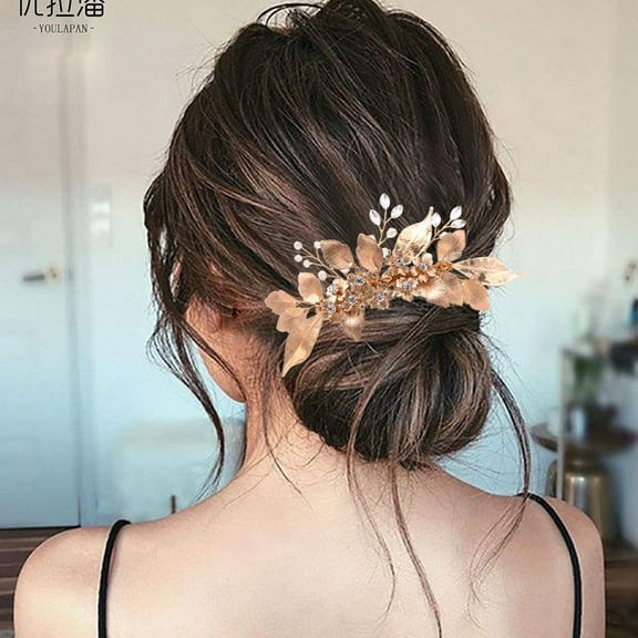 EKE Women’s Hair Clip Vintage Retro Back-Wear Elegant Hair Accessory with Fashion Texture