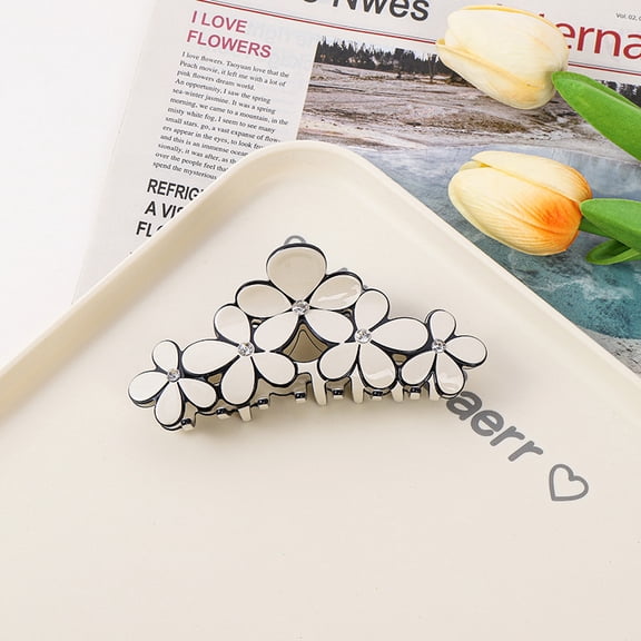 EKE Women’s Hair Clip Vintage Retro Back-Wear Elegant Hair Accessory with Fashion Texture