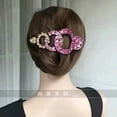 thumbnail image 1 of EKE Women’s Hair Clip Vintage Retro Back-Wear Elegant Hair Accessory with Fashion Texture, 1 of 10