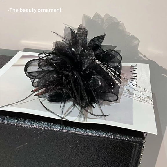 EKE Women’s Hair Clip Vintage Retro Back-Wear Elegant Hair Accessory with Fashion Texture