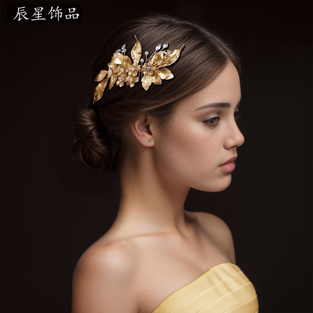 EKE Women’s Hair Clip Vintage Retro Back-Wear Elegant Hair Accessory with Fashion Texture