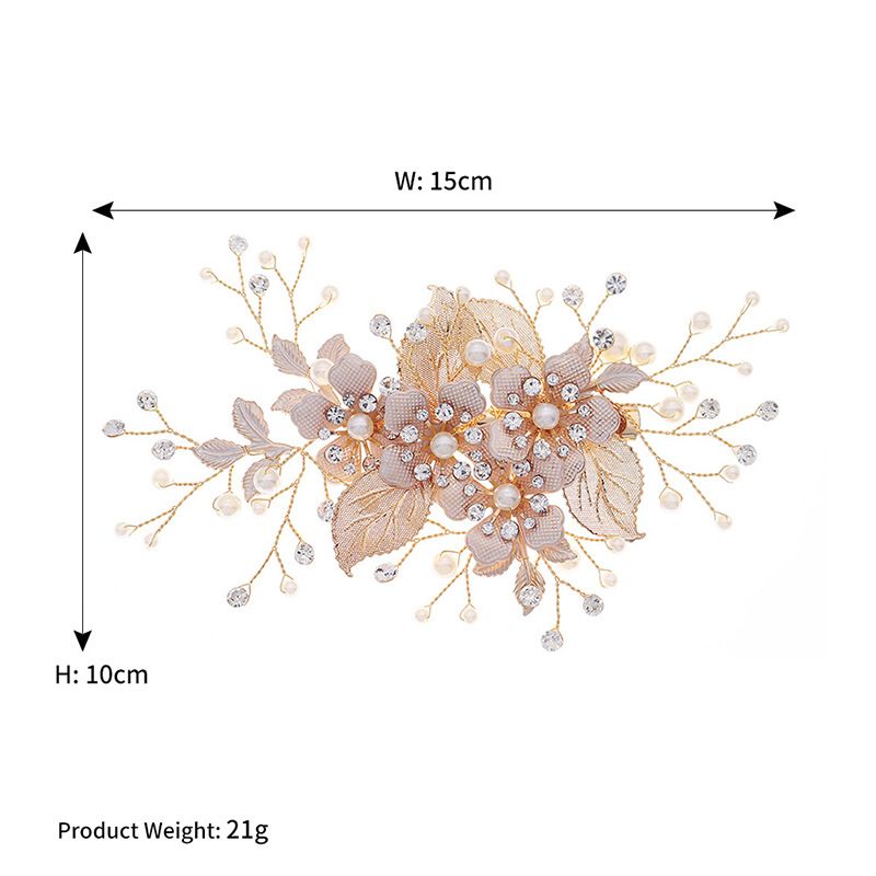 EKE Women’s Hair Clip Vintage Retro Back-Wear Elegant Hair Accessory with Fashion Texture